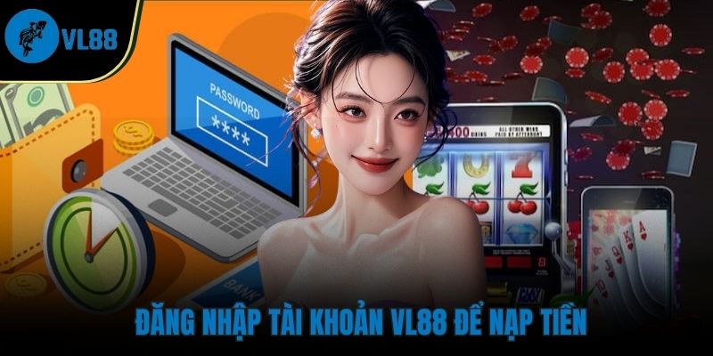 Đăng nhập tài khoản VL88 thành công để nạp tiền Đăng nhập tài khoản VL88 thành công để nạp tiền